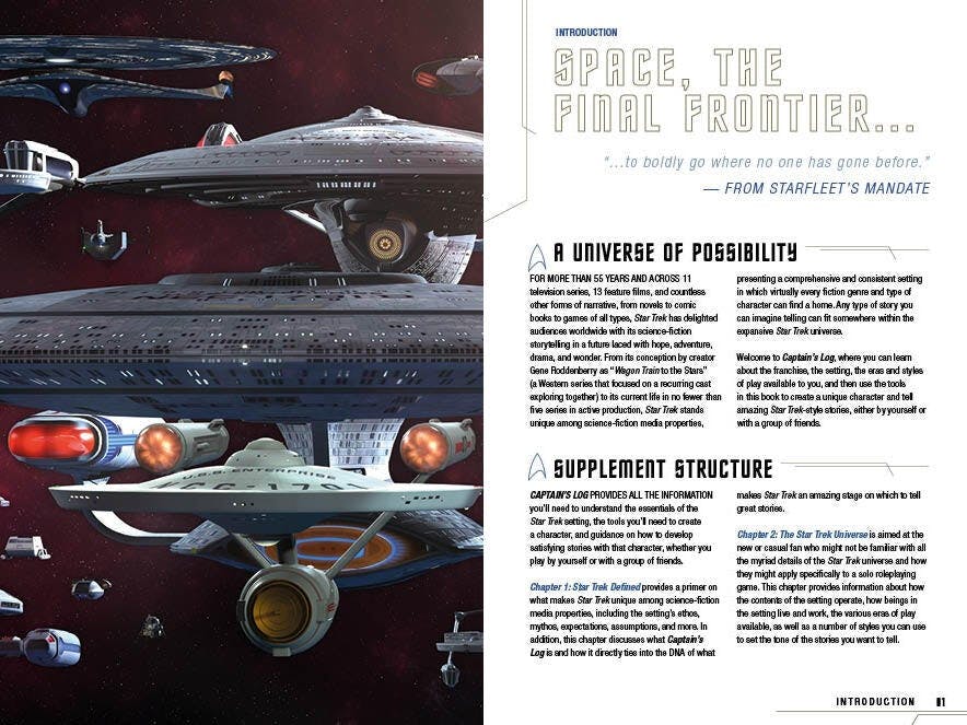 Star Trek Adventures: Captain's Log Solo RPG – Edición TNG Delta, Libro De Tapa Dura De 326 Páginas A Color Star Trek Adventures: Captain's Log Solo RPG – Edición TNG Delta, Libro De Tapa Dura De 326 Páginas A Color