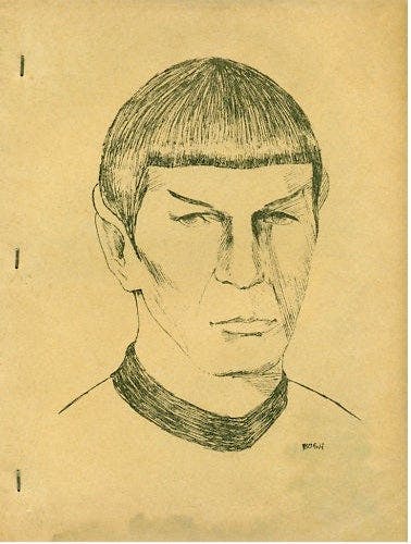 Spockanalia 1, the first Star Trek fanzine