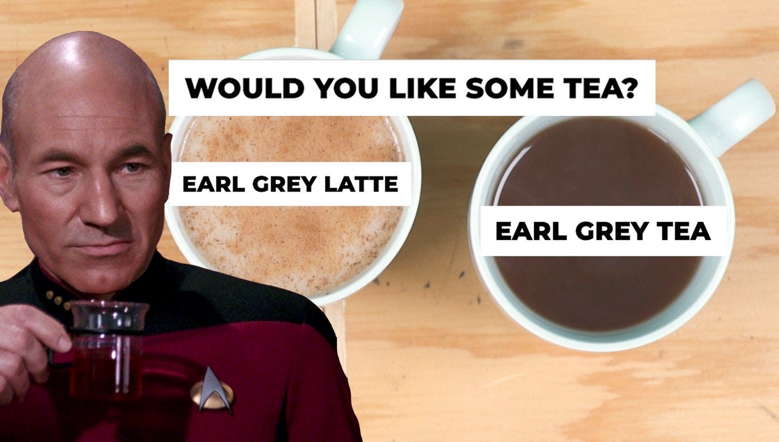 Picard's perfect cup of tea