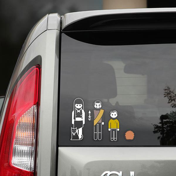 Star trek on sale car decals