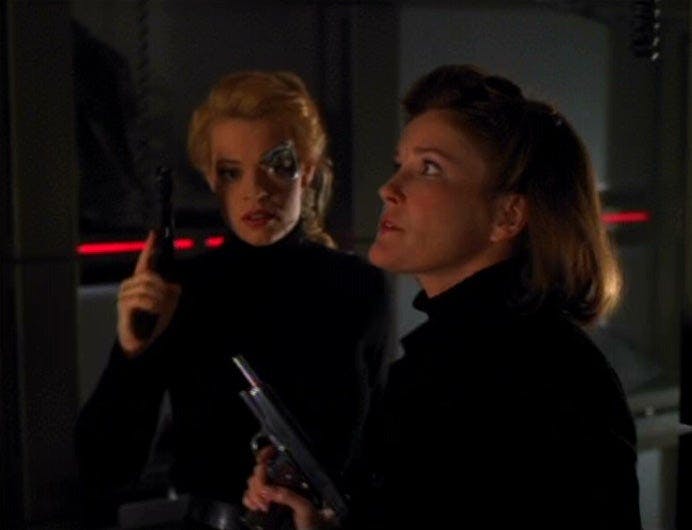 Janeway Seven of Nine Spies