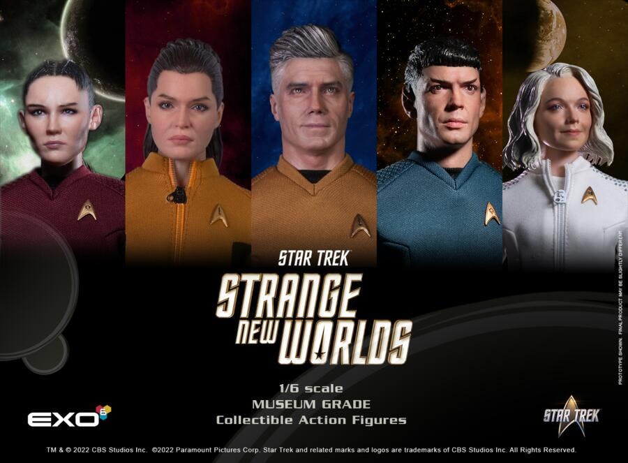 Star Trek: Strange New Worlds EXO-6 figures