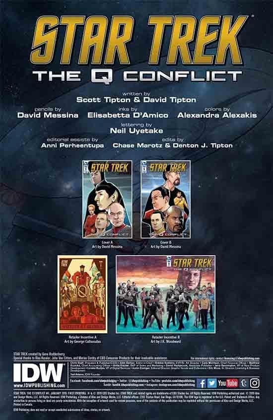 Star Trek: The Q Conflict #1 Preview