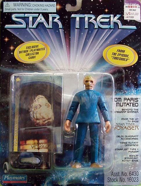 Star Trek: Voyager Tom Paris (Mutated) Playmates figure
