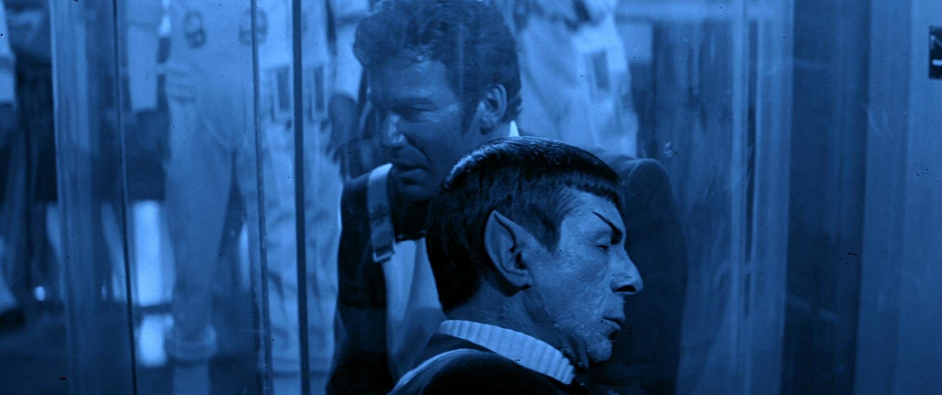 Flashback: Captain Kirk and Spock