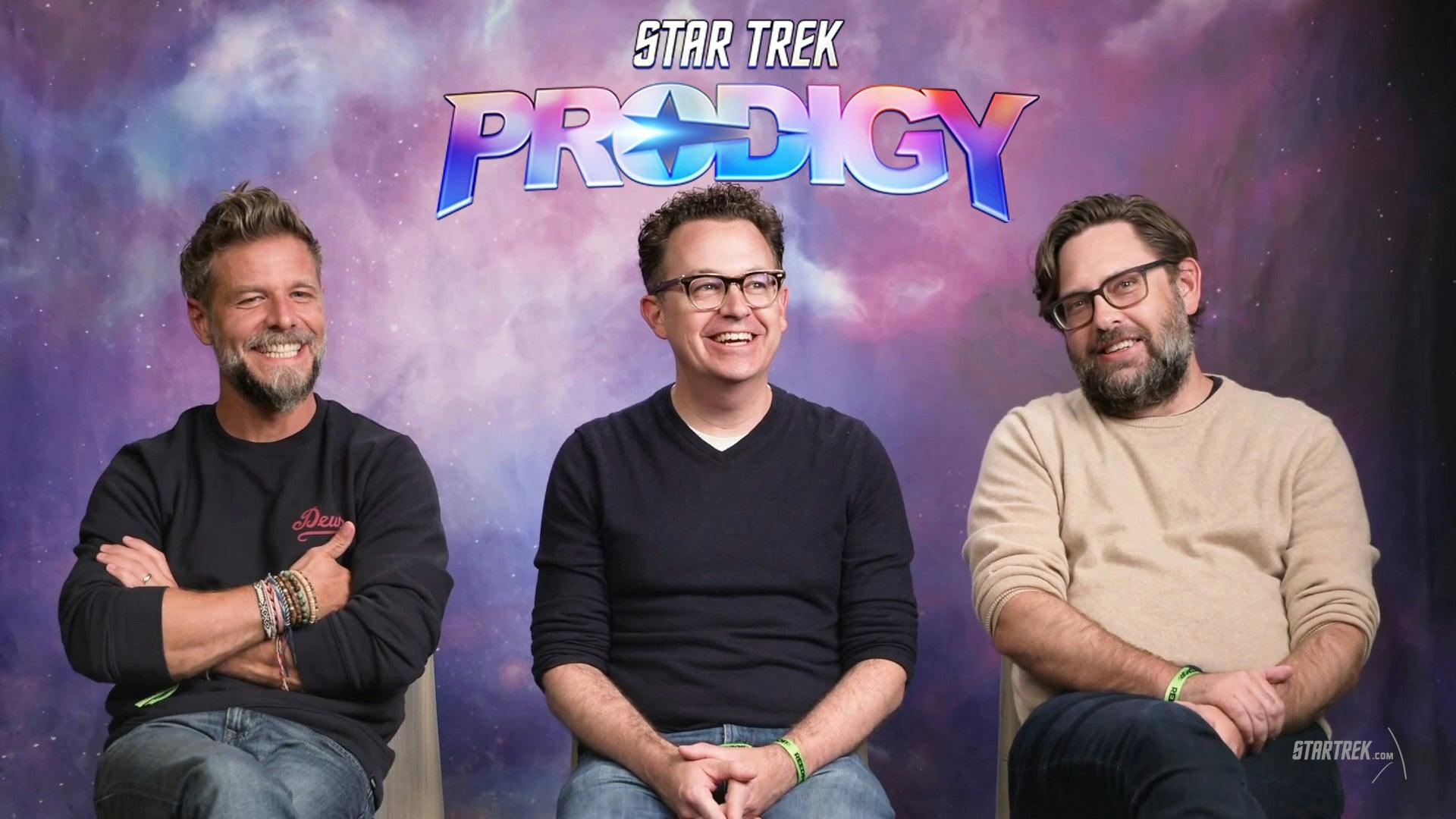 Ben Hibon with Kevin and Dan Hageman talk about Star Trek: Prodigy at New York Comic Con 2021.