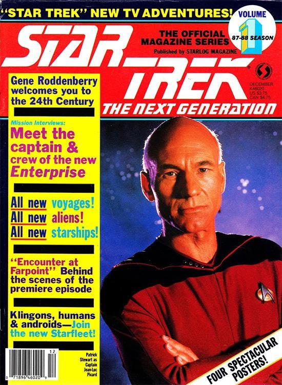 star trek magazine 1996