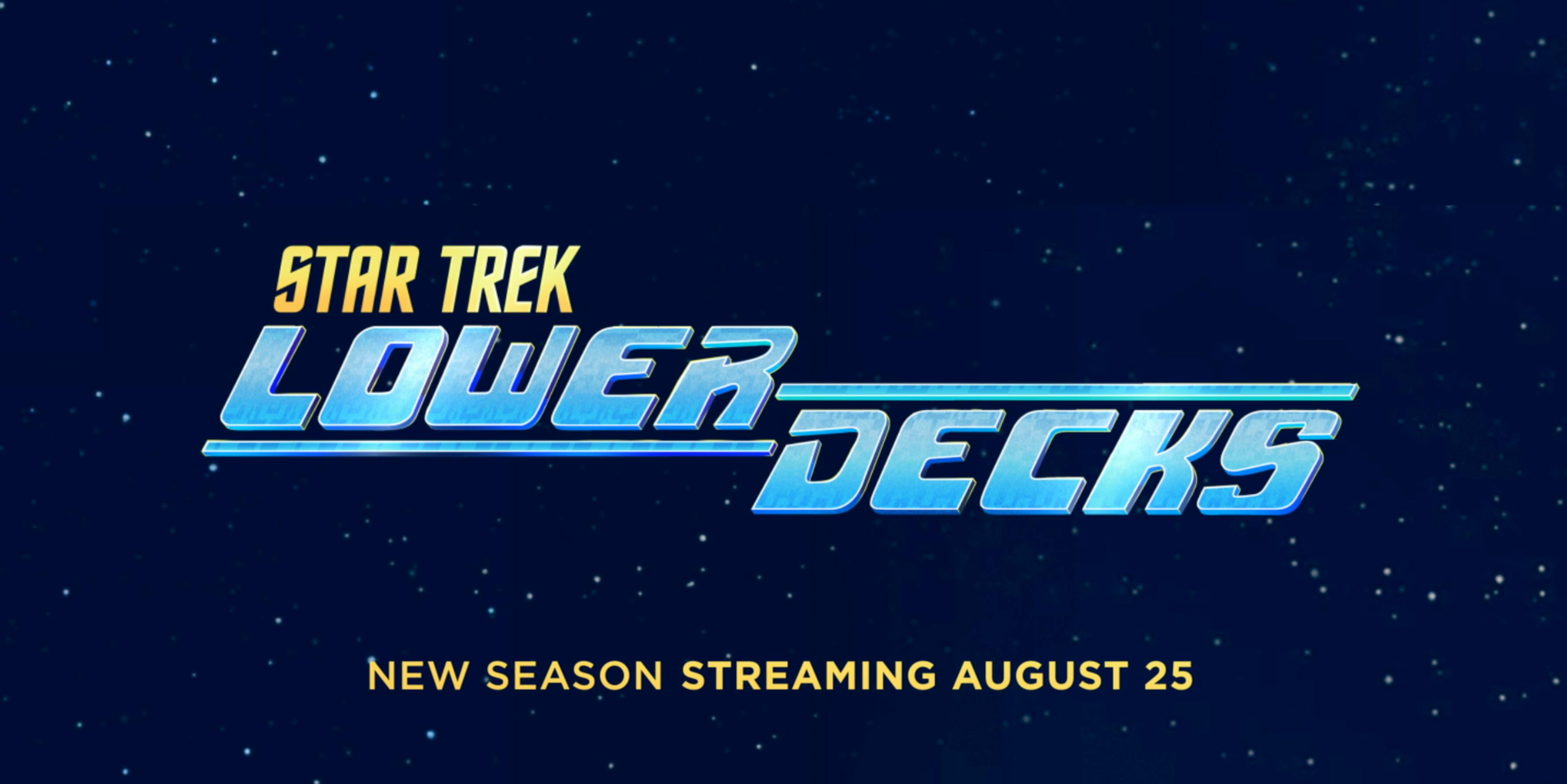 The title card from the Star Trek: Lower Decks season three trailer.