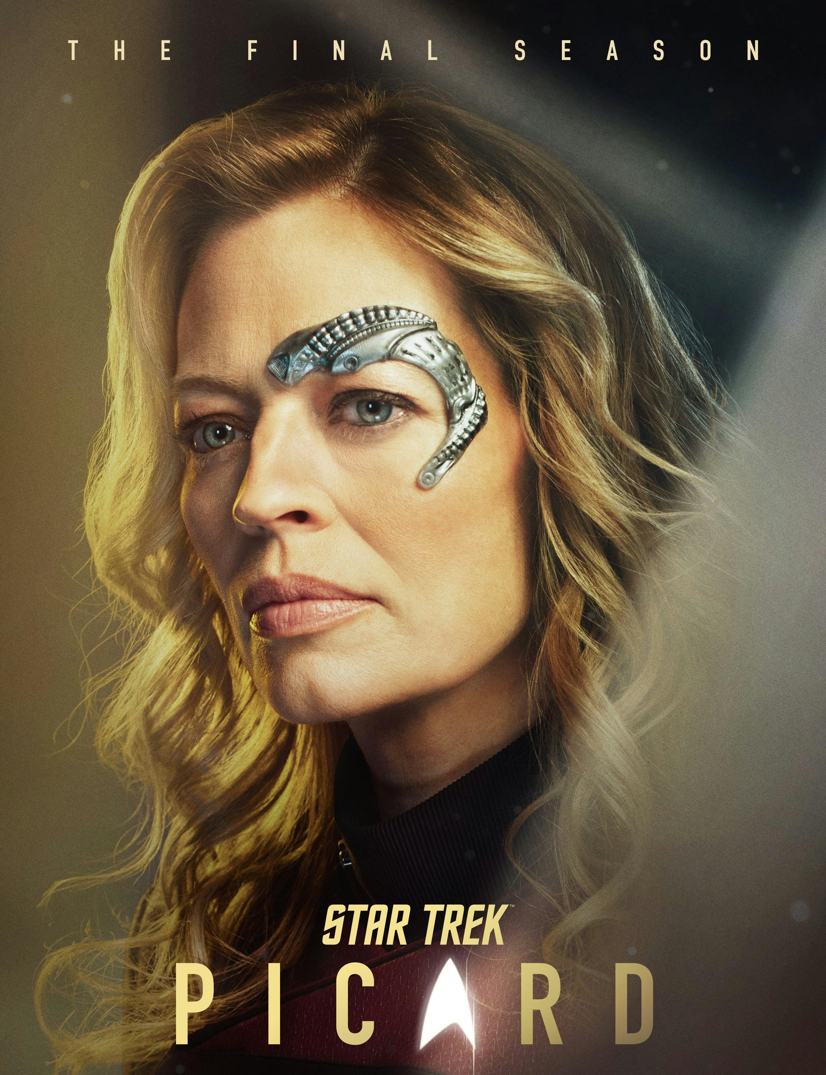 Star Trek: Picard Season 3 Key Art Character Poster of Seven of Nine