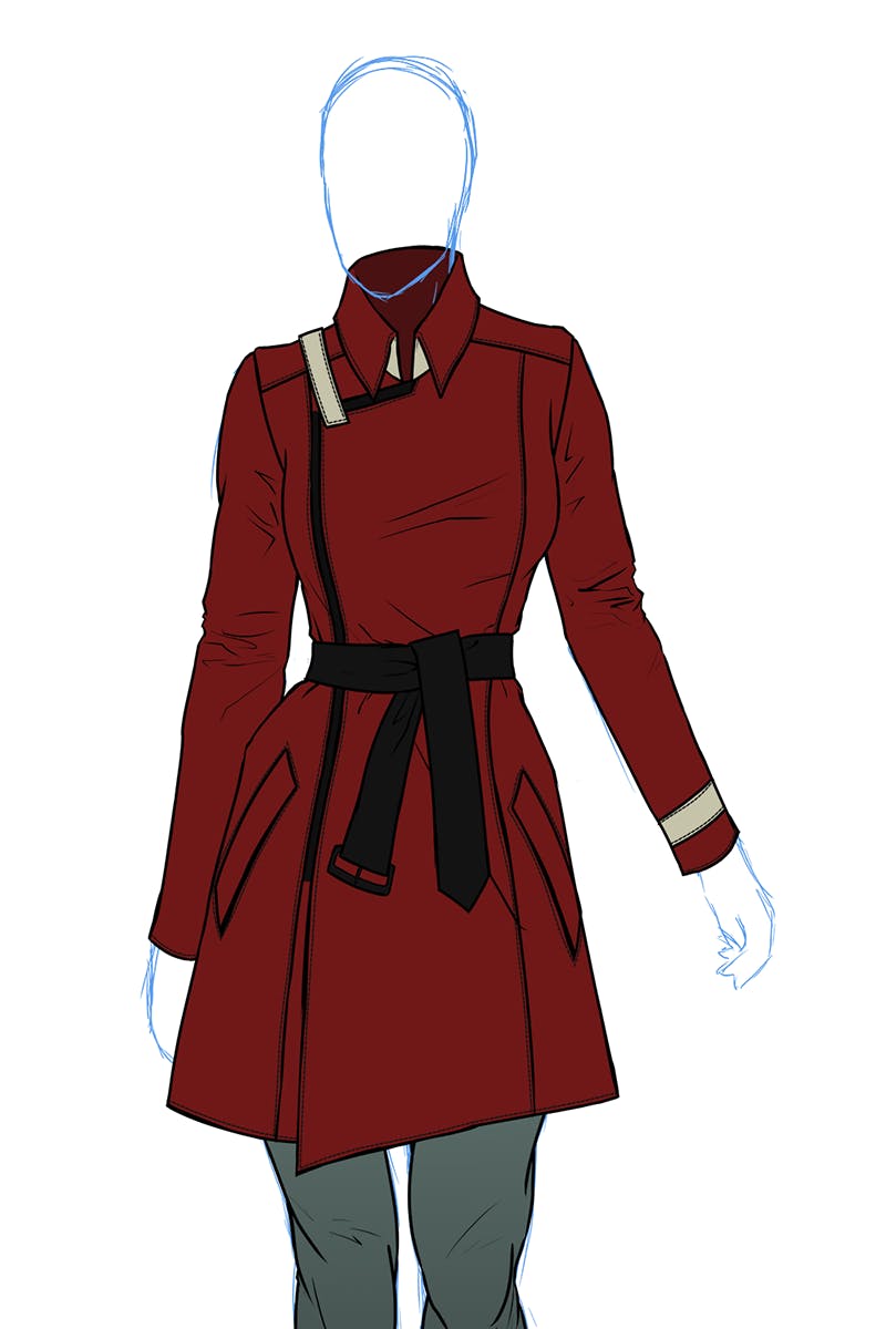 Monster Maroon Trench
