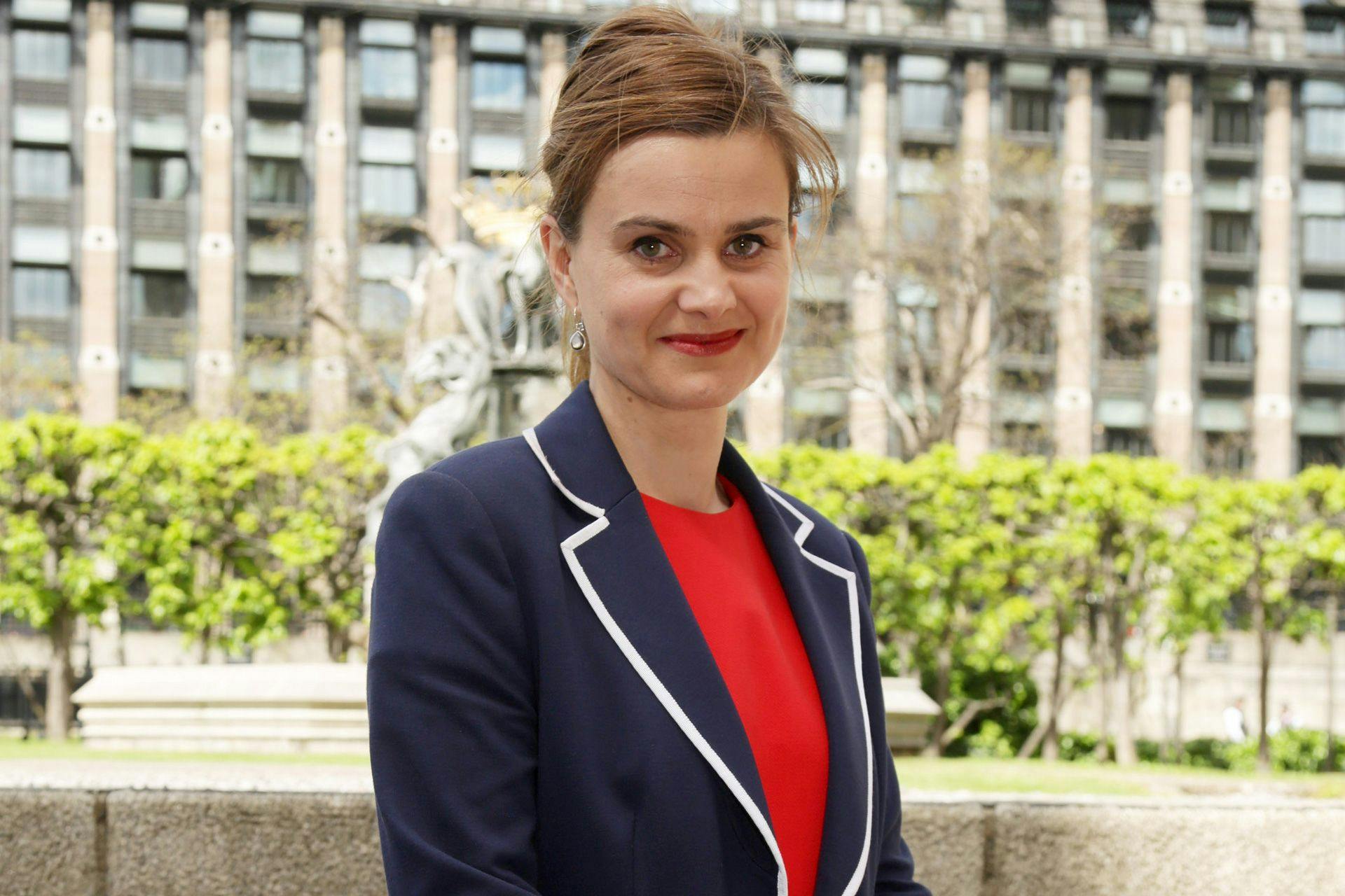 Official professional portrait of British Labor lawmaker Jo Cox