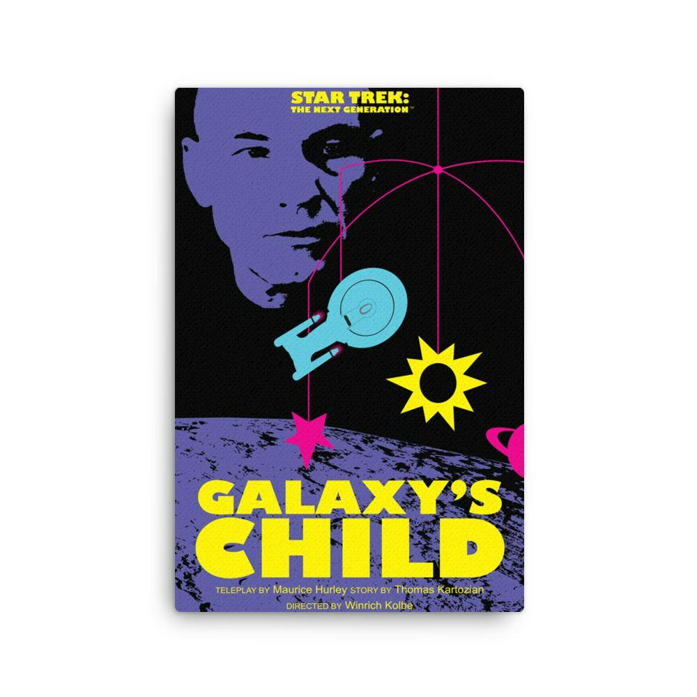 Star Trek: The Next Generation Juan Ortiz Galaxy's Child Premium Gallery Wrapped Canvas Regular price