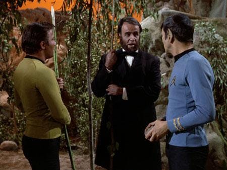 abraham lincoln in star trek