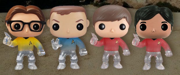 Funko Pop Big Bang online Theory/Star Trek phasing Sheldon