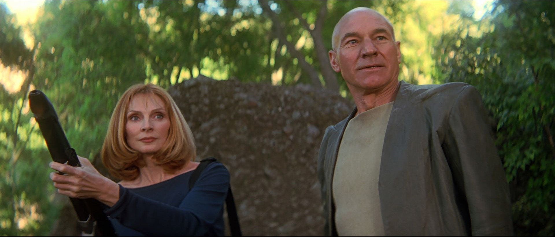 Crusher & Picard rebel in Star Trek Insurrection