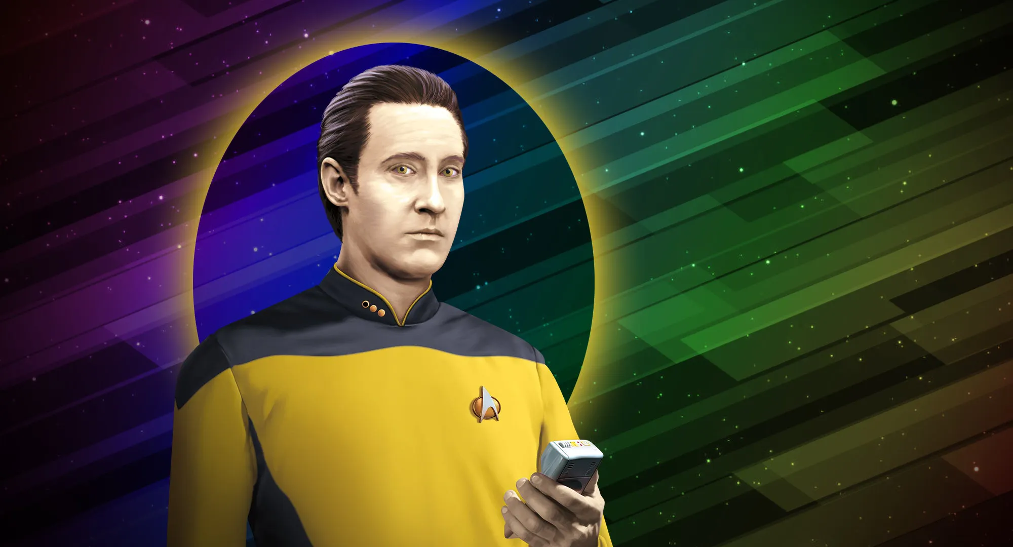 Mr Data Command Code Becoming Mr. Data | Star Trek