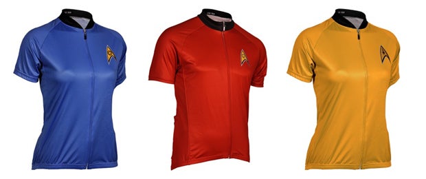 Star Trek Uniform Bike Jerseys Ready To Beam Up Star Trek