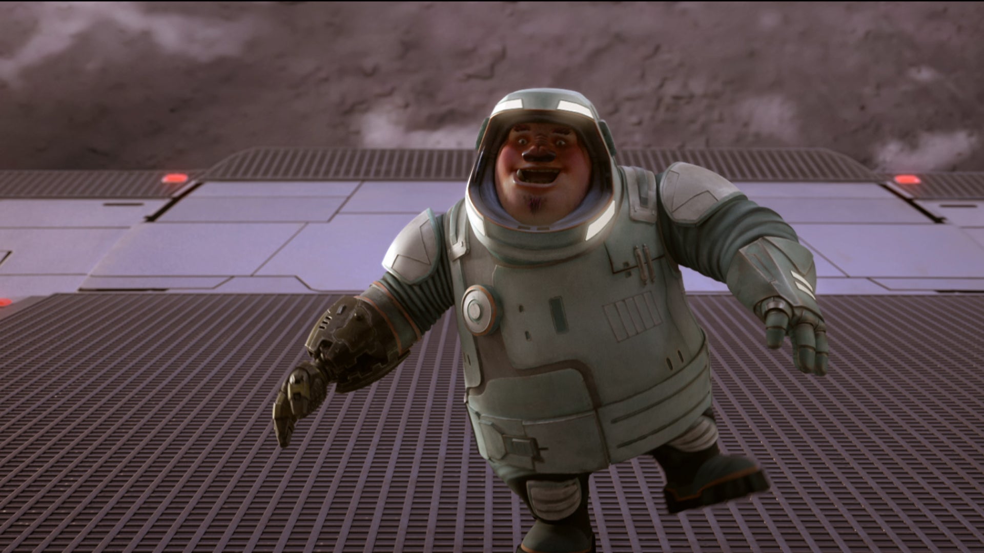 Jankom Pog explores a new world in Star Trek: Prodigy