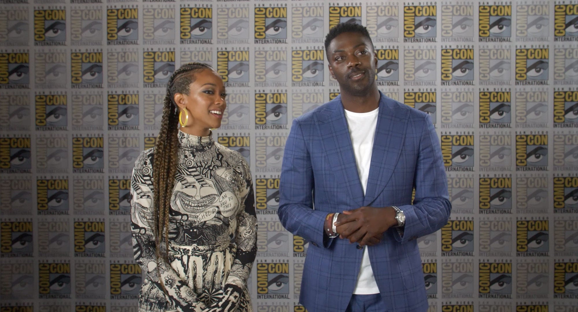 Sonequa Martin-Green and David Ajala 