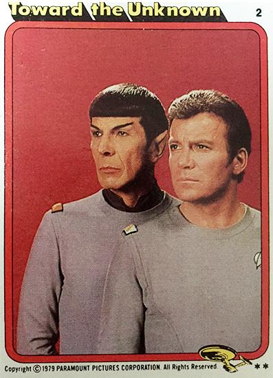 Star trek 1976 1979 NIB on sale never opened trading card (s)