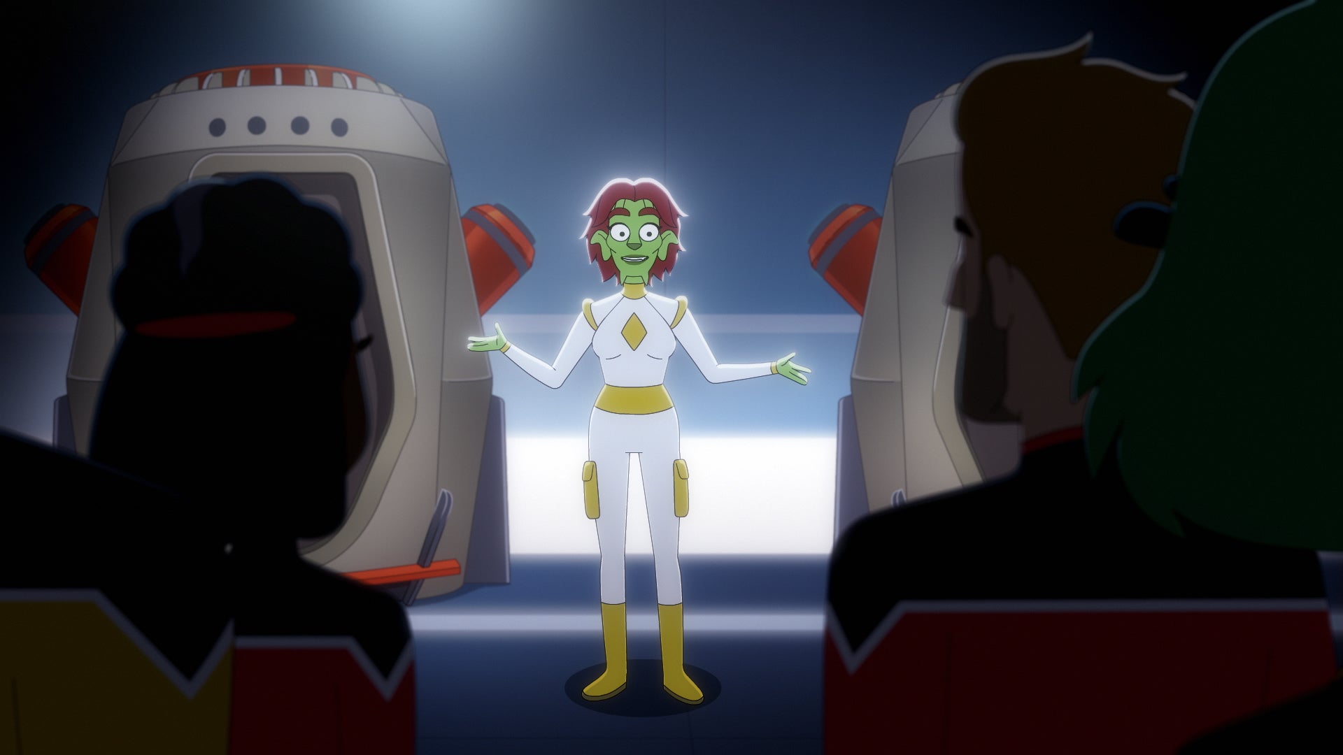 A scene from Star Trek: Lower Decks season two episode eight