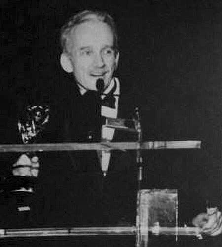 William Ware Theiss accepts his Emmy Award for costume design on Star Trek: The Next Generation