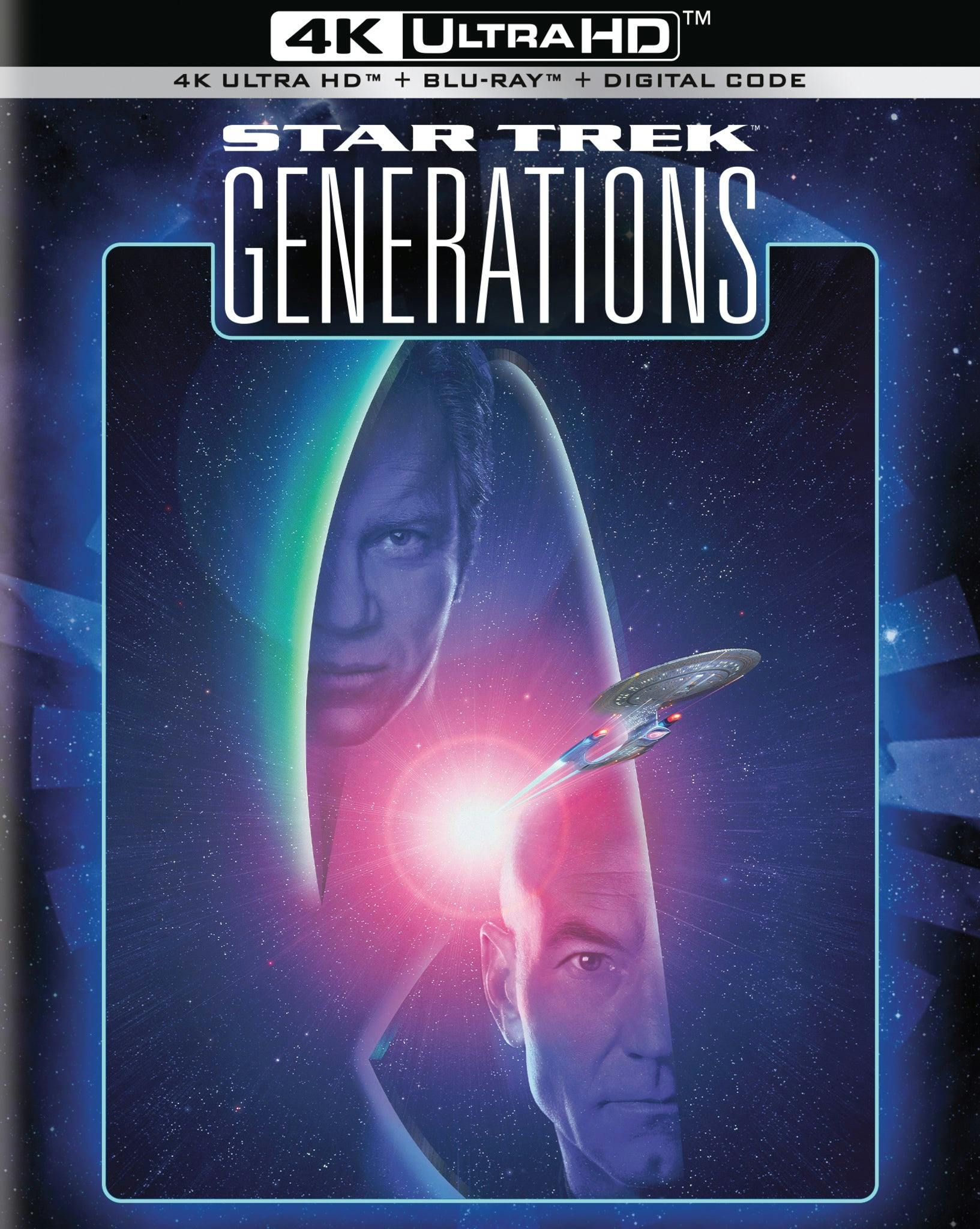 Star Trek Generations 4K Ultra HD packshot