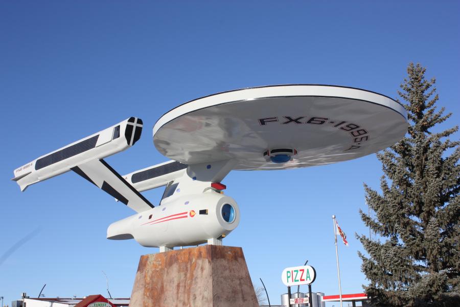 “Vulcan, Alberta - Canada”, Star Trek