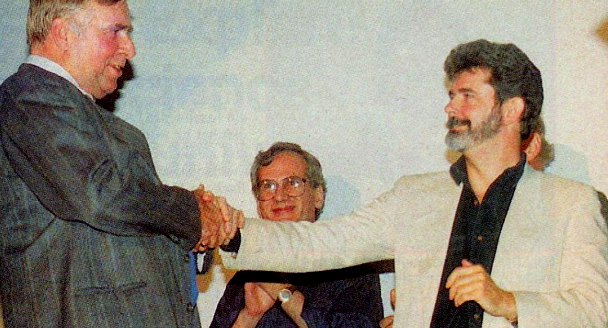 George Lucas and Gene Roddenberry Meet