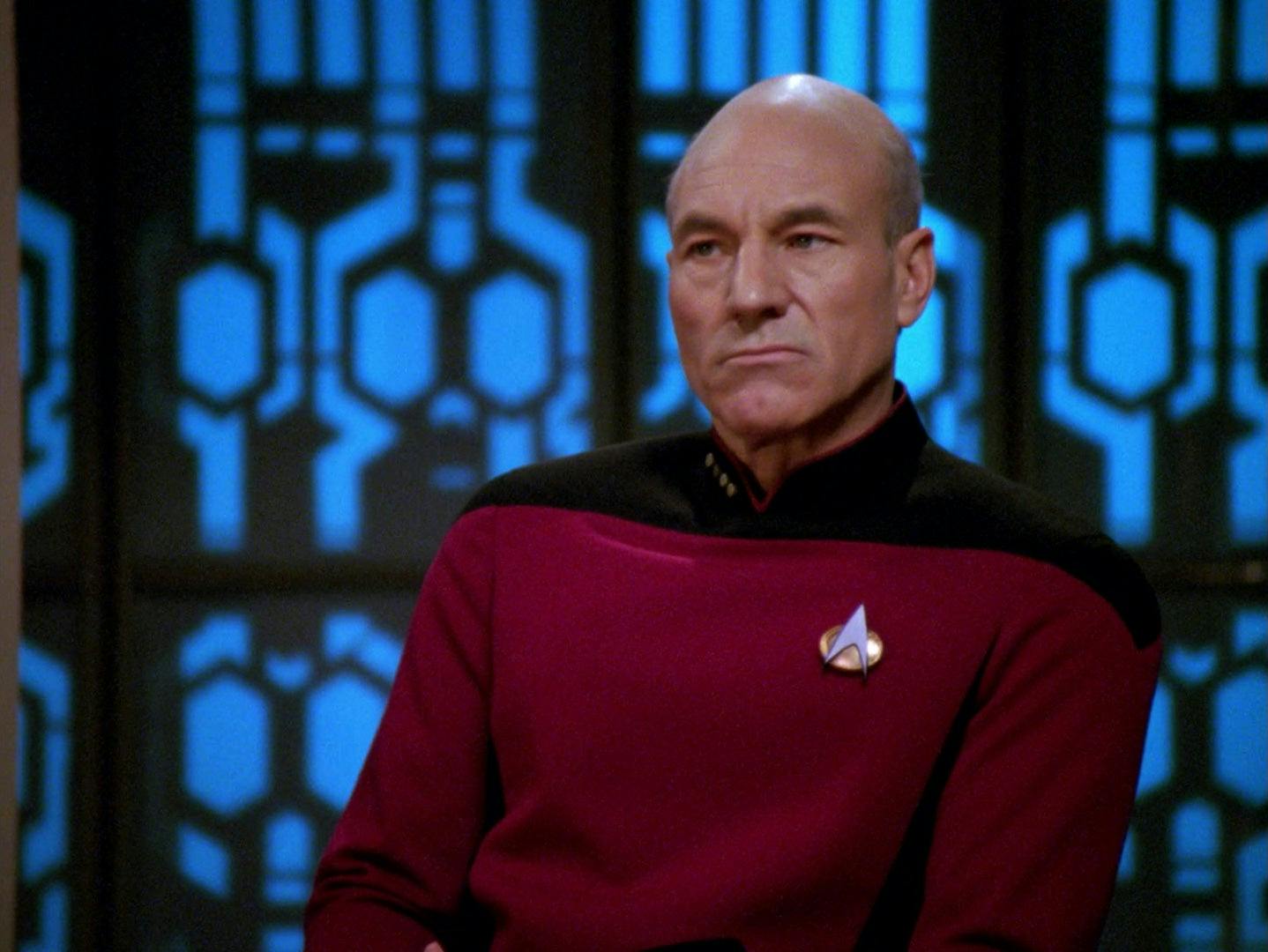 Picard sits in contempt of the court.