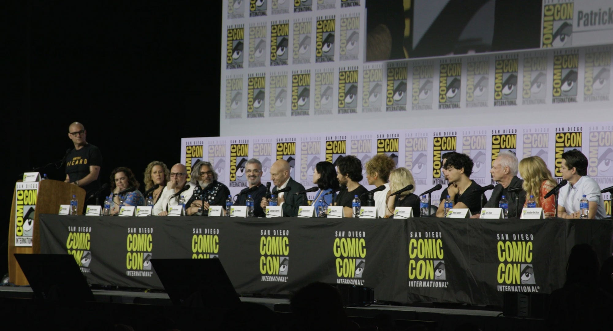 Sir Patrick Stewart Gets Emotional