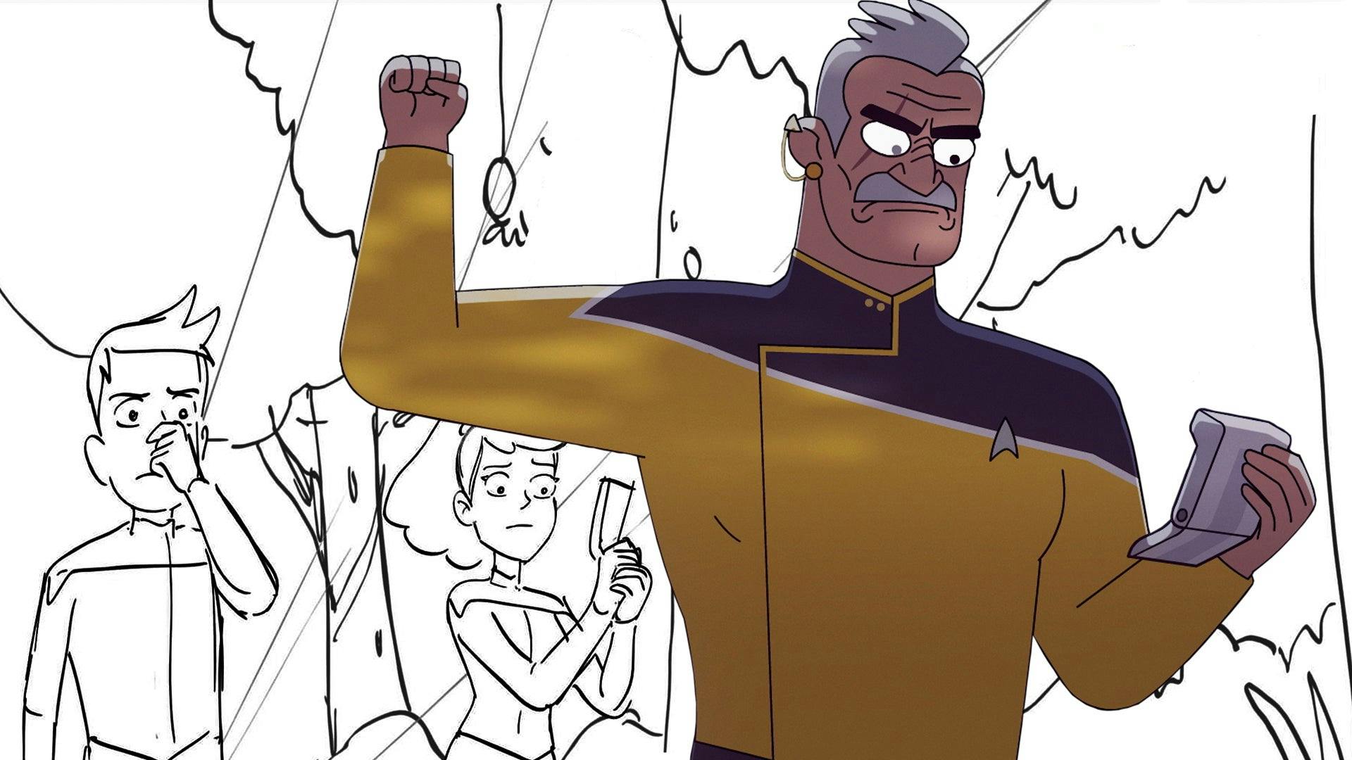 Animatics | Star Trek: Lower Decks - 'Mugato, Gumato' - Season 2, Episode 4