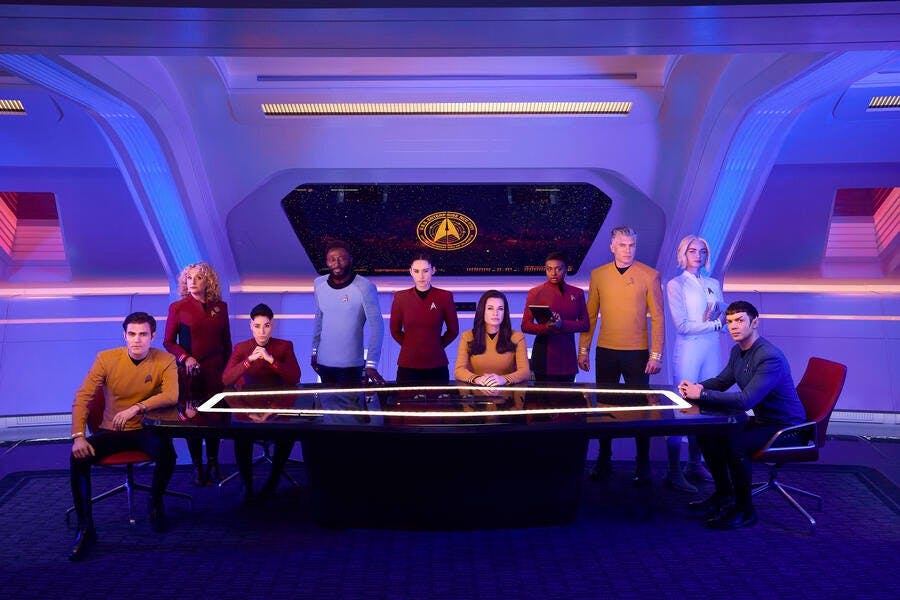 Star Trek: Strange New Worlds Season 2 cast promotional image