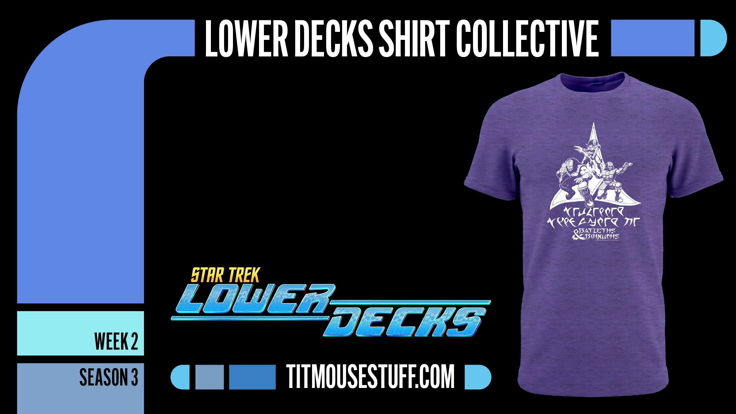 Star Trek: Lower Decks T-Shirt Collective - Week 2