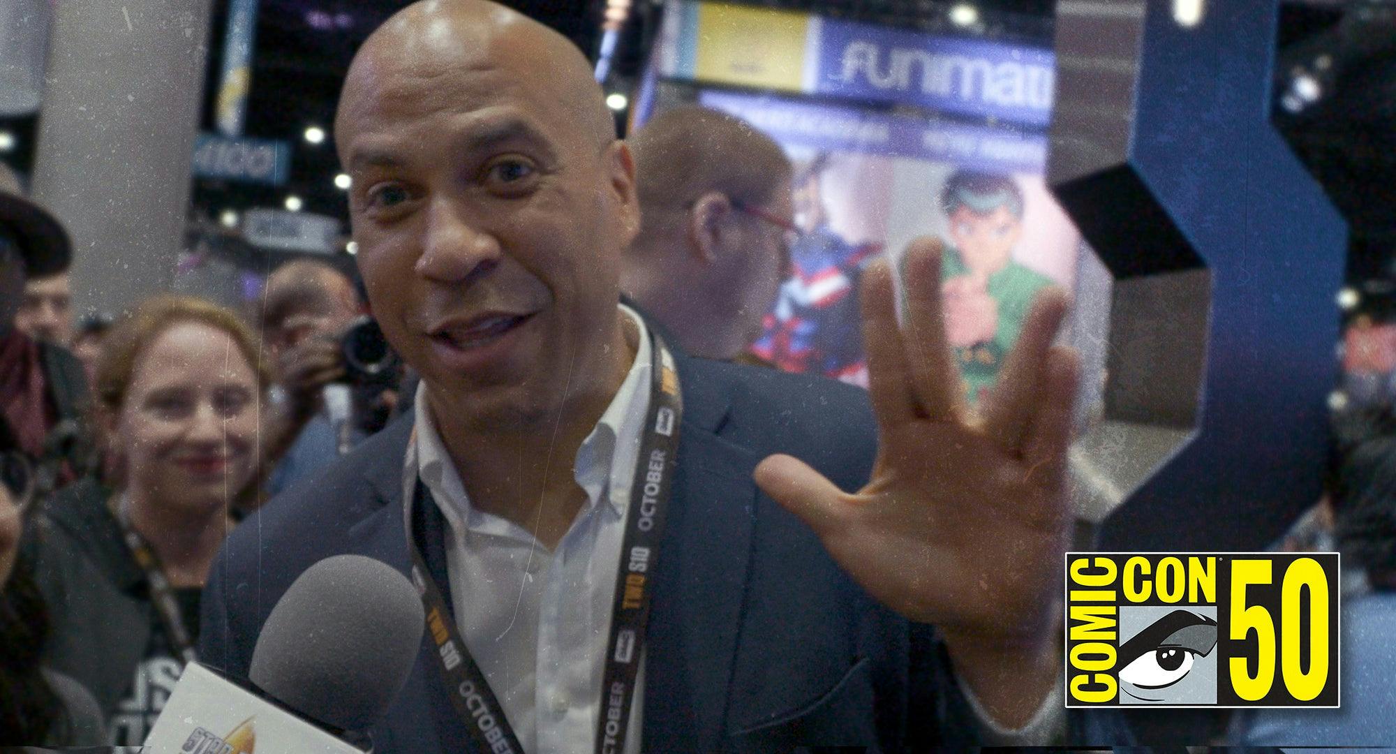 My First Contact Senator Cory Booker Star Trek