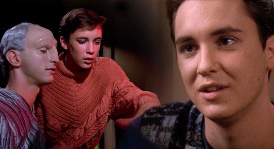 Wesley Crusher with the Traveler