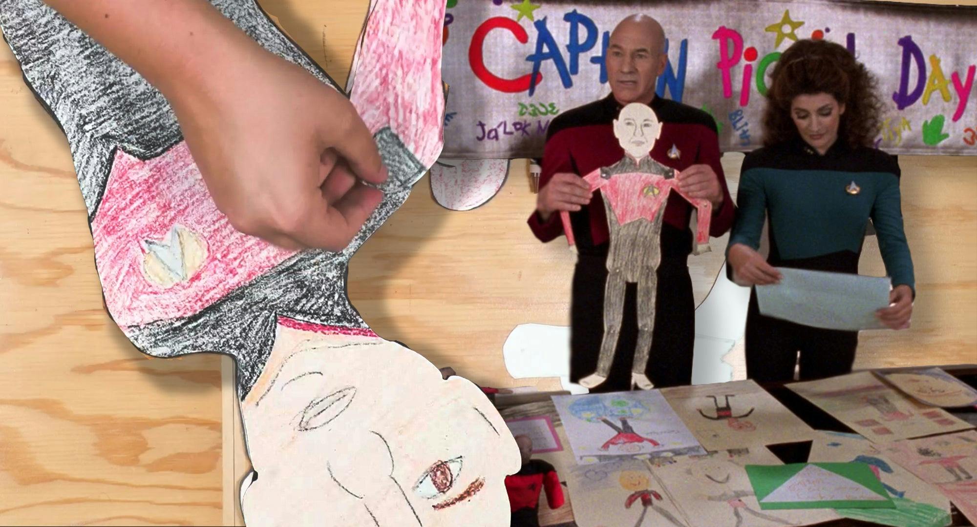 Picard paper craft