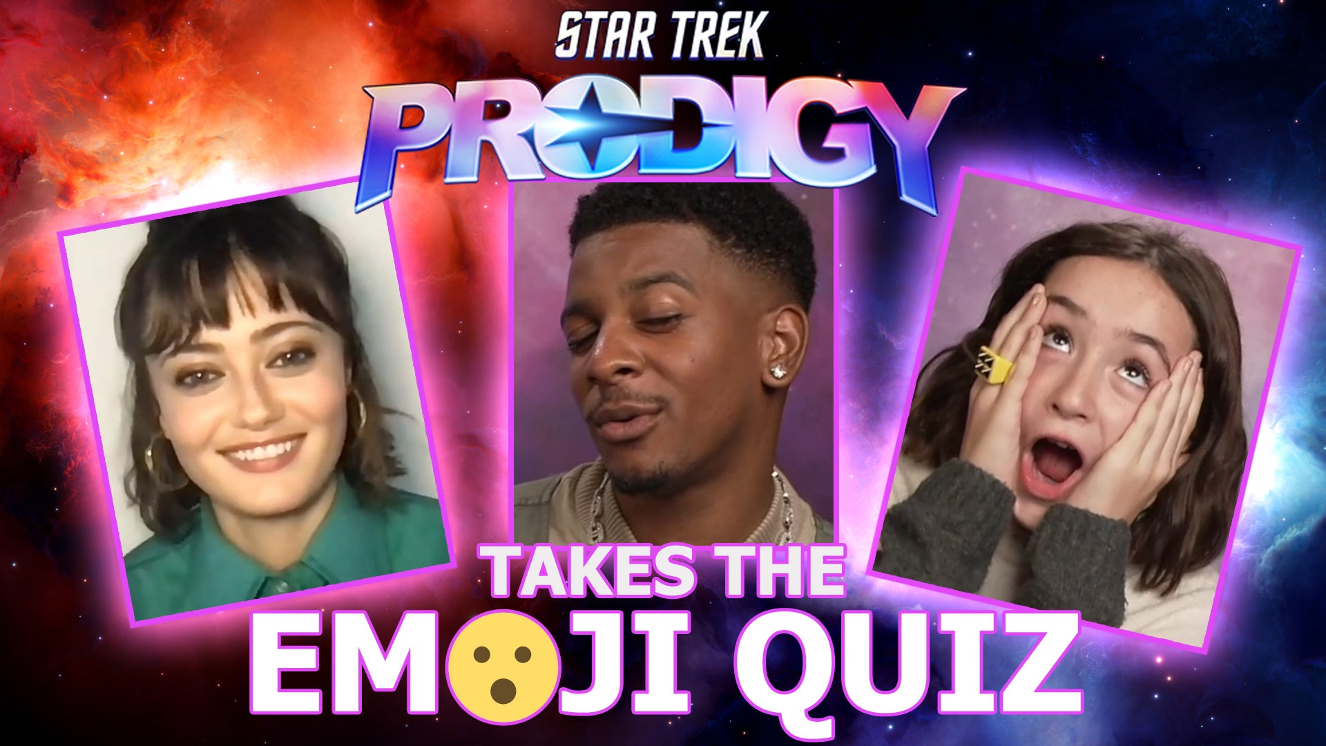 Star Trek: Prodigy takes the Emoji Quiz