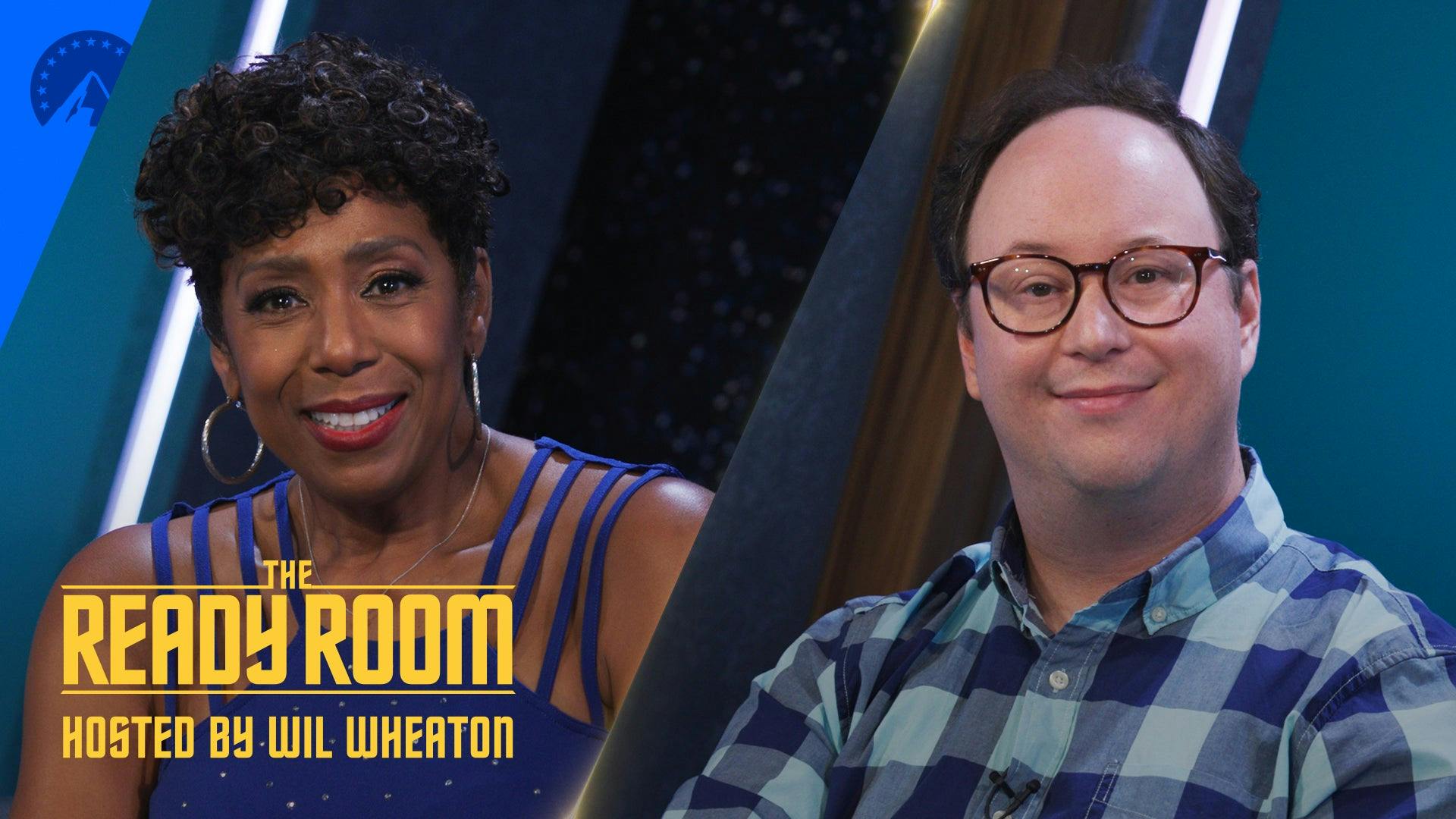Dawnn Lewis and Mike McMahan appear on The Ready Room to discuss Lower Decks Season 3