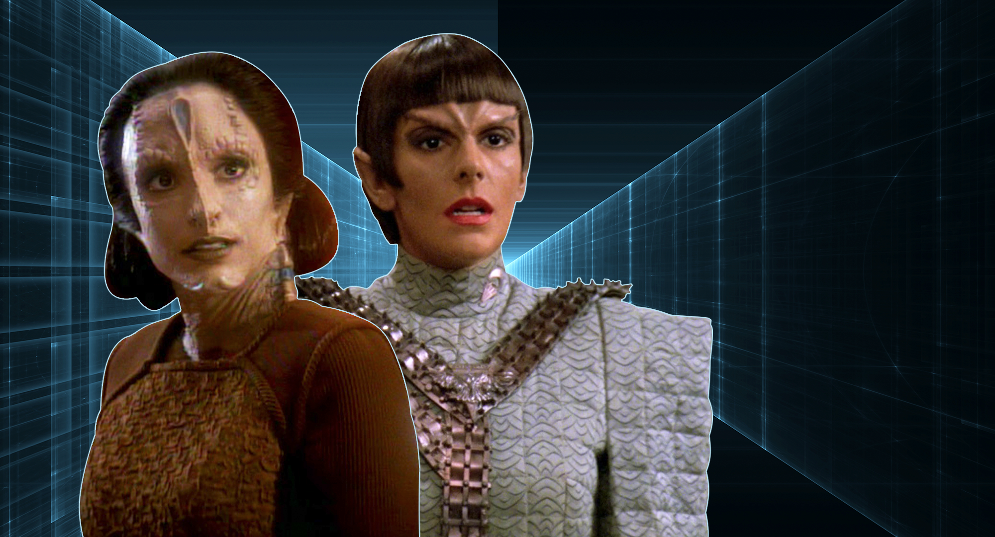 Faces in the Dark Star Trek
