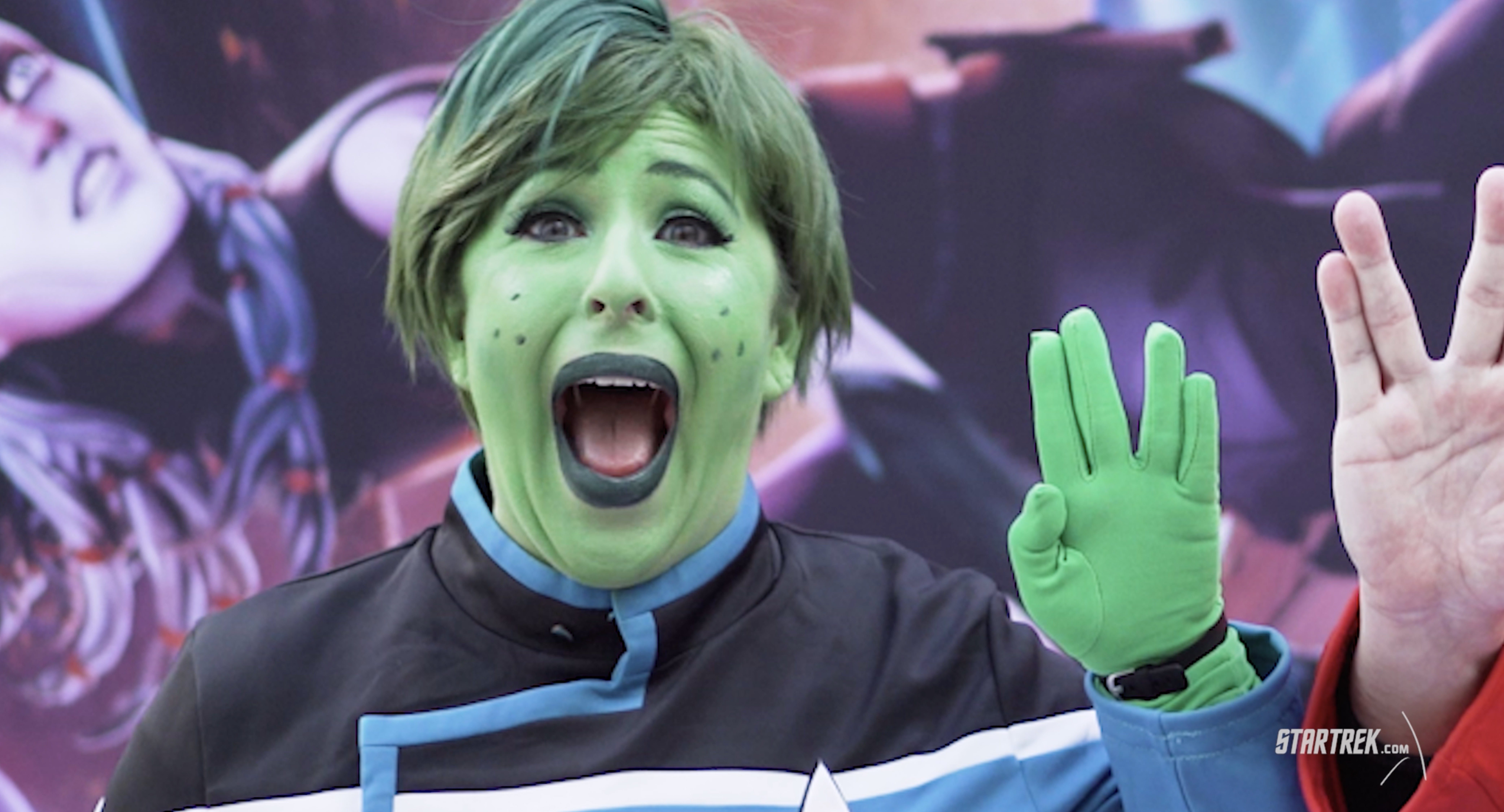 Cosplay Star Trek Fans at First Contact Day 2023