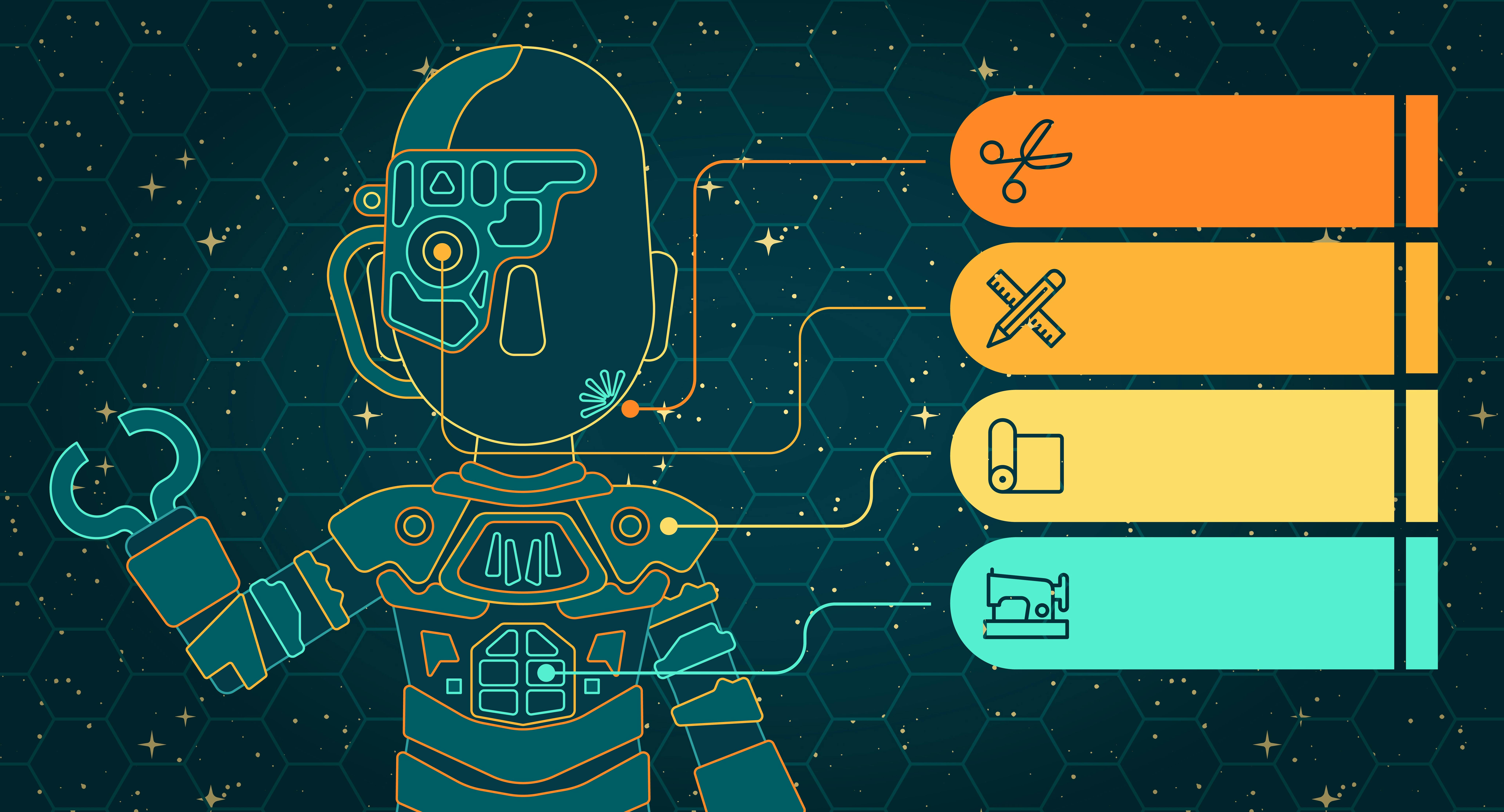 Illustrated banner on how to build your own budget Borg