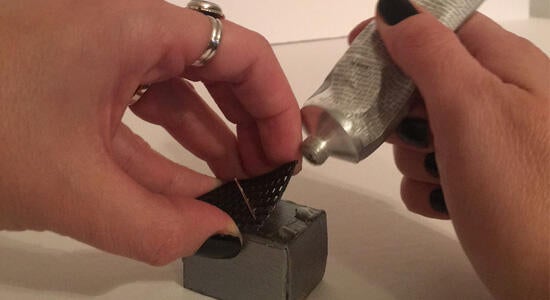 Candy-Box Borg Cube Earrings Craft