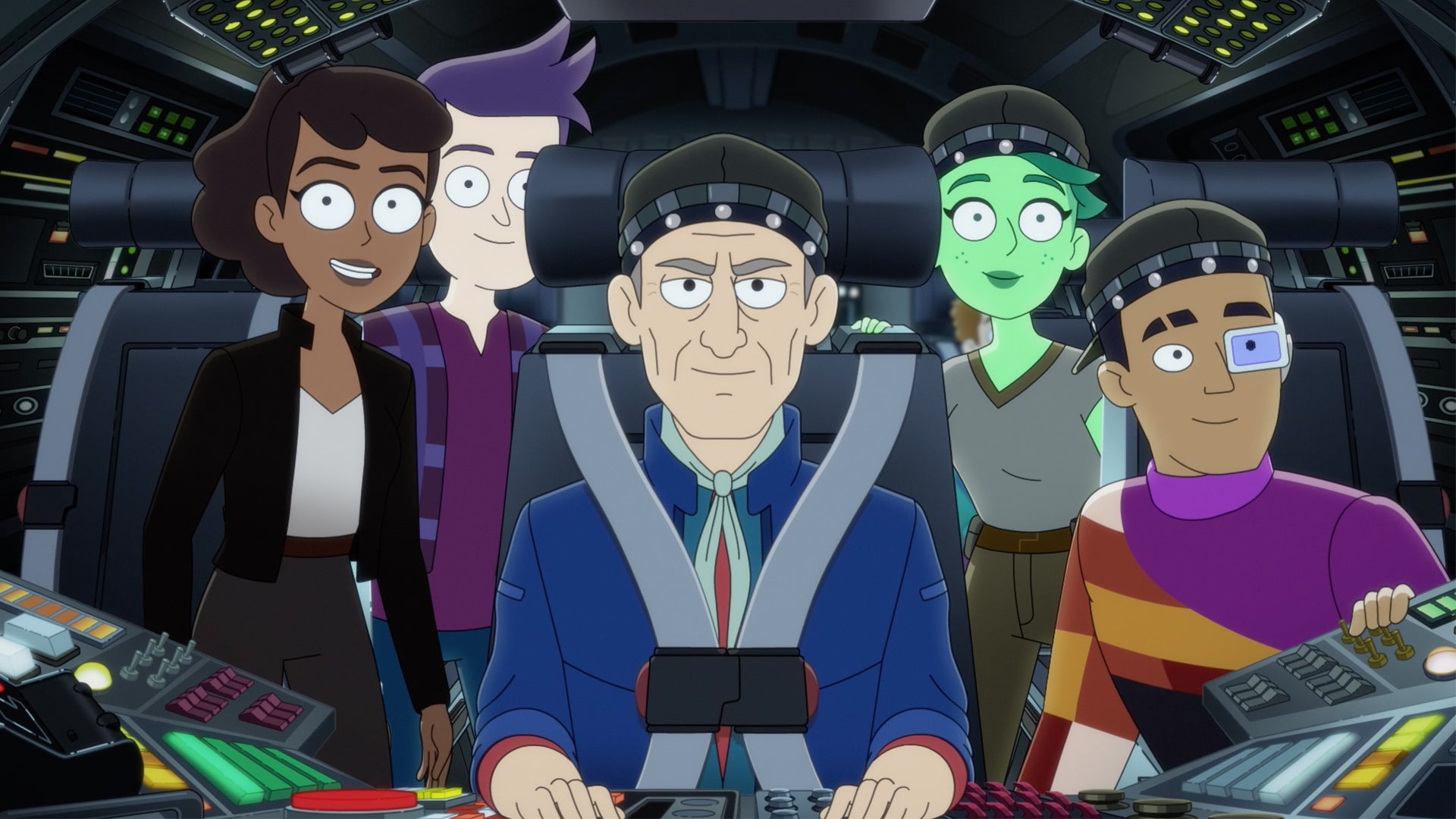 Star Trek: Lower Decks - Take a ride on the Phoenix with Zefram Cochrane and the Lower Deckers