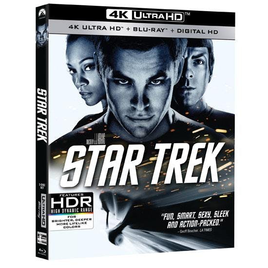 Star Trek (4k Ultra HD + Blu-Ray + Digital HD) [4K UHD]