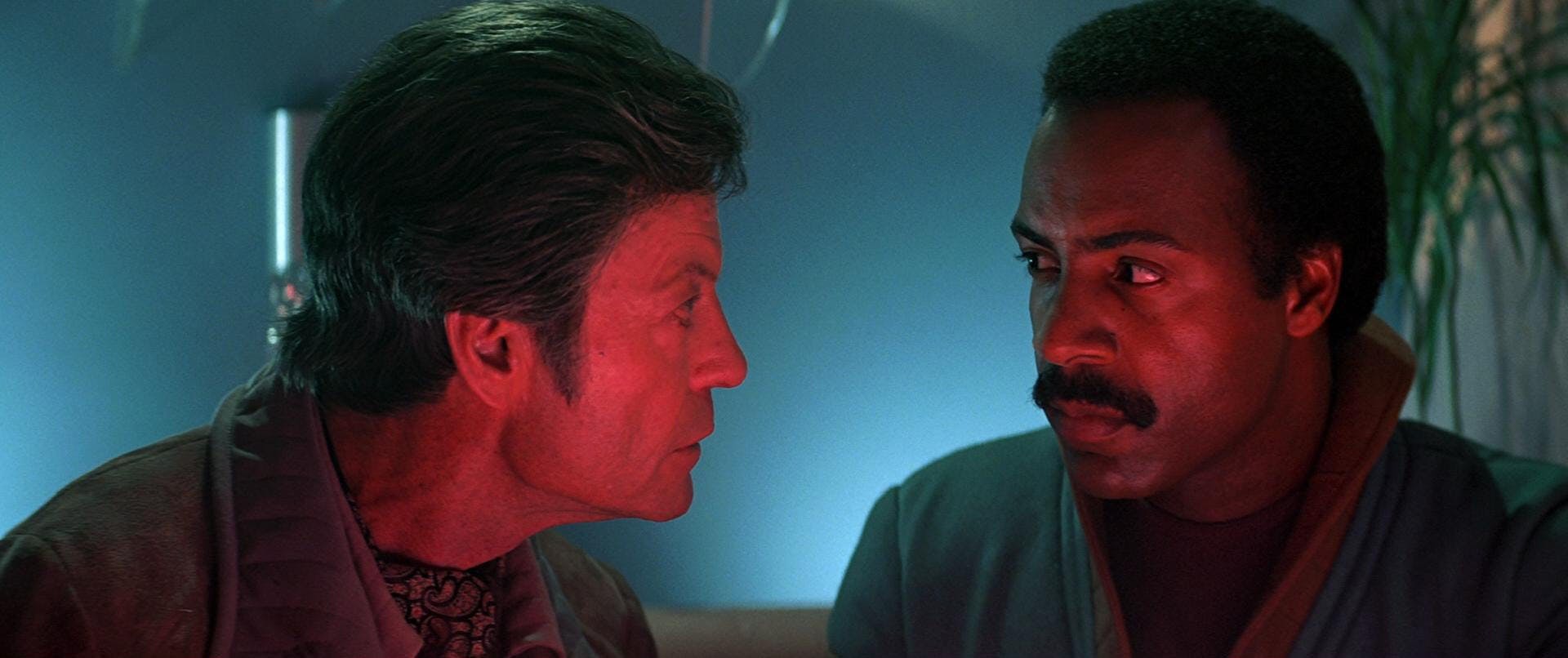 Dr. McCoy and Admiral Morrow