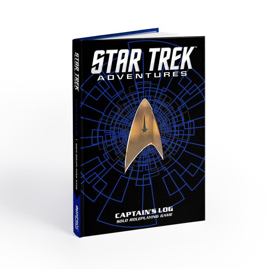 Star Trek Adventures - Captain’s Log Solo Roleplaying Game - Star Trek: Discovery edition