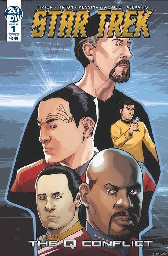 Star Trek: The Q Conflict #1 Variant Cover