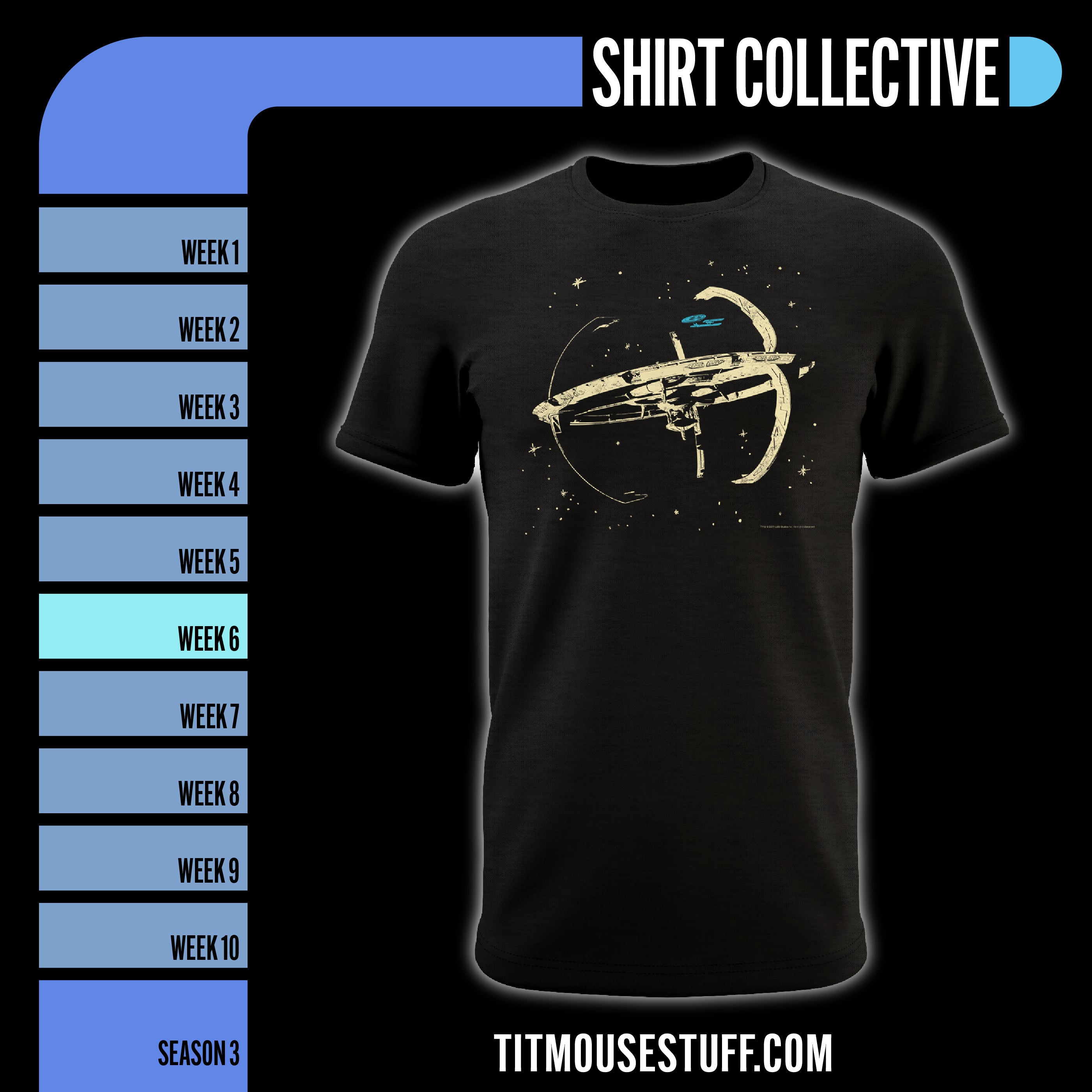 The Star Trek Lower Decks T Shirt Collective Returns for Season 3