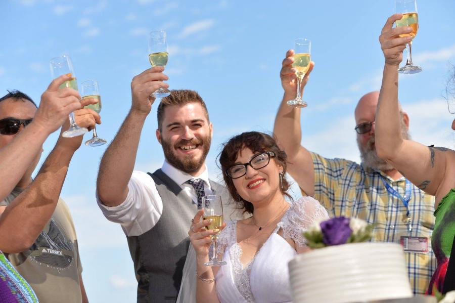 Paloma Gwin and Ian Condon